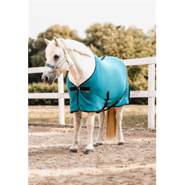 Odpocovací deka Horze Magic, tyrkysová, Pony