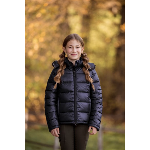 Dětská zimní bunda Covalliero 2023, modrá - 128/134 Bunda dětská Covalliero 2023, tm. modrá, 128/134