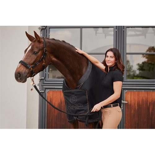 Odpocovací deka Eskadron Softshell Air, černá - vel. XL (155/205 cm) Deka odpoc. Eskadron Softshell Air, černá, X-Full