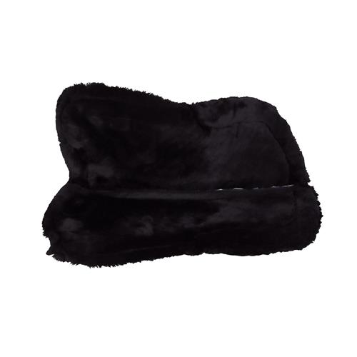 Podsedlová podložka HH s pravým beránkem, černá - Full Podsedlová podložka HH s pravým beránkem