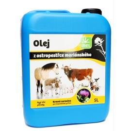 Olej z ostropestřce mariánského, 5l