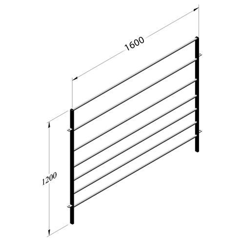 Panel pro ovce BASIC, žárově pozinkováné - 1600x1200 mm Panel pro ovce, žárově pozinkováné, 1600x1200
