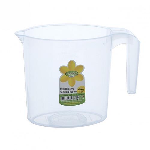 Džbán s měrkou 1 l, transparetní Džbán s měrkou 1 L, transparetní