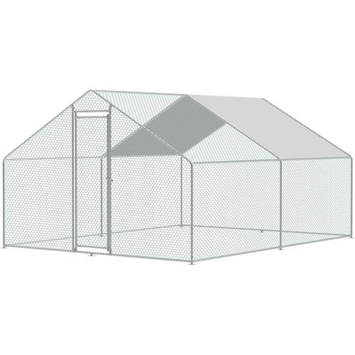 Voliéra se střechou 3×4×2 m Voliéra se střechou 3×4×2 m