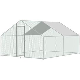 Voliéra se střechou 3×4×2 m