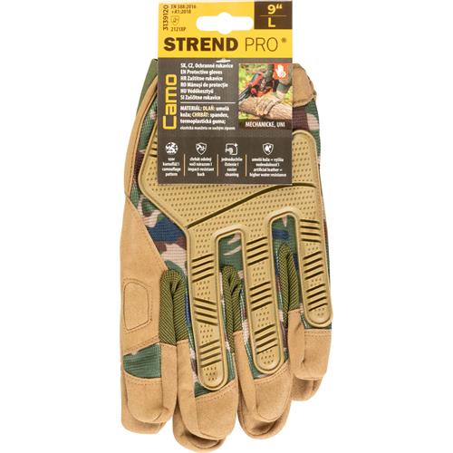 Pracovní rukavice Strend Pro Camo, camouflage - vel. 11 Pracovní rukavice Strend Pro Camo, camouflage, vel. 11/L
