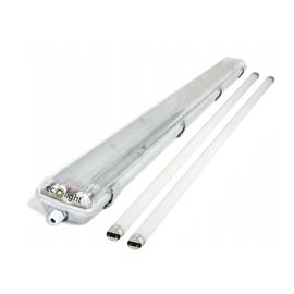 LED svítidlo ECOlight  120 cm, 2x LED trubice 18W, 2x 1800 lm, neutrální bílá