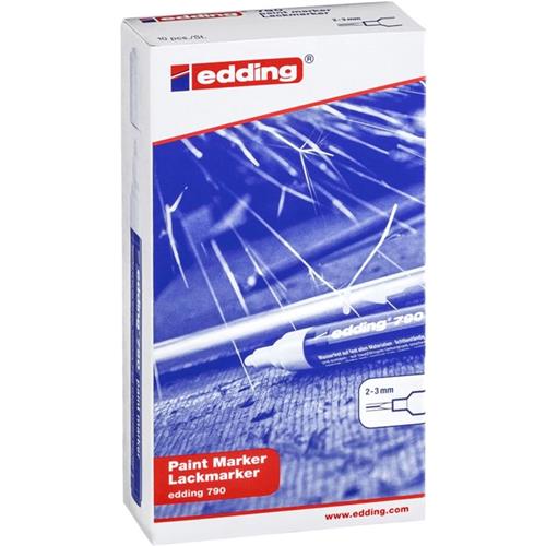 Popisovač lakový 790, 2-3 mm, bílý Popisovač lakový 790, 2-3 mm, bílý