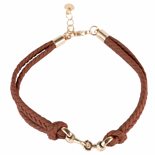 Sada náramků HV Polo Jula, set 3 ks - hnědý Náramky HV Polo Kate, hnědý