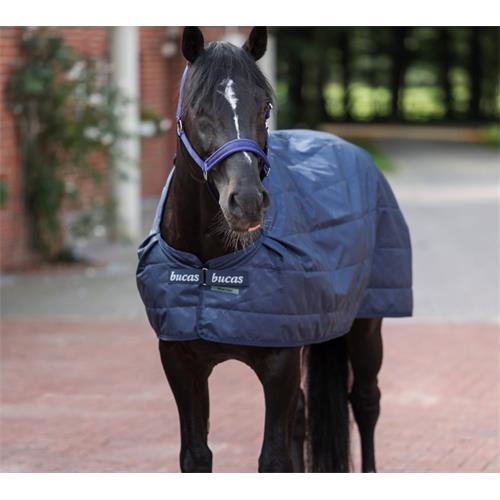 Stájová deka - liner Bucas, 200g, modrá - vel. 140/191 cm Deka stájová Bucas Liner 200g, modrá, vel. 140/191 cm