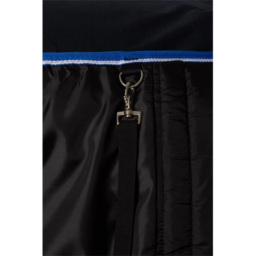 Nepromokavá deka Horze Glasgow s krkem, 400g, modrá - vel. 145/195 Deka Horze Glasgow s krkem 400 g, modrá, vel. 145 cm