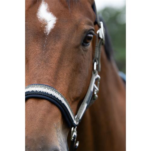 Ohlávka Eskadron Sports SS 2025, modro-béžovo-olivová - vel. Full Ohlávka Eskadron S/S 25, modro-béž-olivová, vel. Full