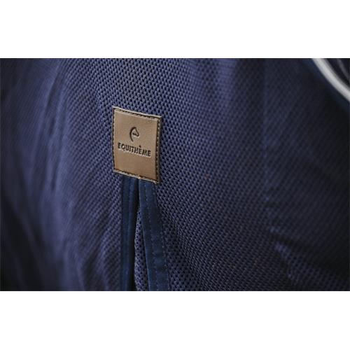 Deka proti hmyzu s pláštěnkou Equithéme S/S 2025 Mixed, modrá - vel. 140/190 cm Deka síť. + pláštěnka Mixed, modrá, vel. 140/190 cm