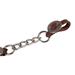 Řemínek podbradní s řetízkem Lakota, jednoduchý, hnědý Řemínek podbradní s řetízkem Lakota, jednoduchý, hnědý