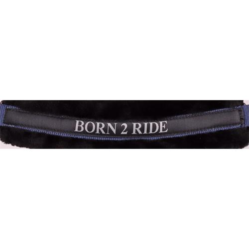 Nylonová ohlávka s beránkem Harrys Horse Lyrics, tmavě modrá - vel. Full Ohlávka HH Lyrics s beránkem, modrá, vel. Full