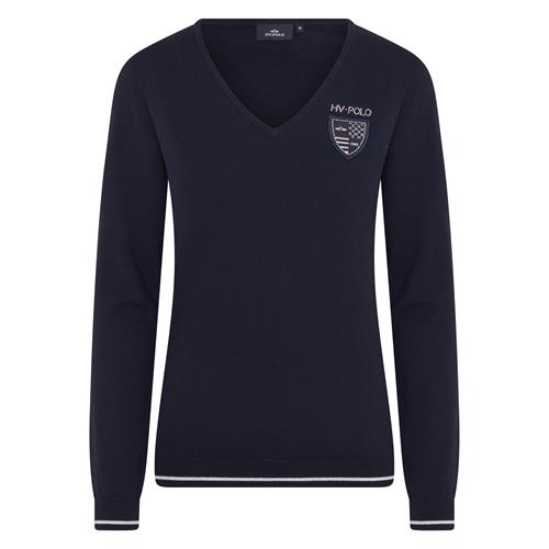Dámský svetr HV Polo Mounted - modrý, vel. XXL Svetr dámský HV Polo Mounted, modrý, vel. XXL