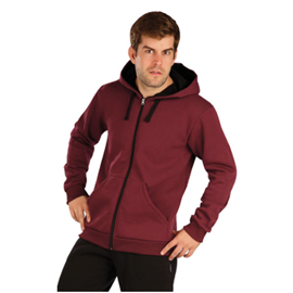 Pánská mikina Litex, vínová