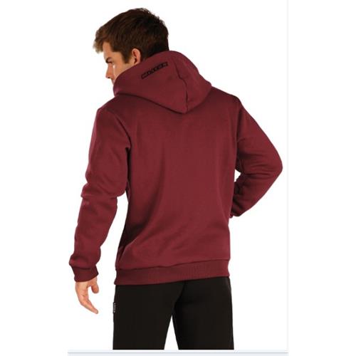 Pánská mikina Litex, vínová - vel. XL Mikina pánská s kapucí Litex, bordó , vel. XL