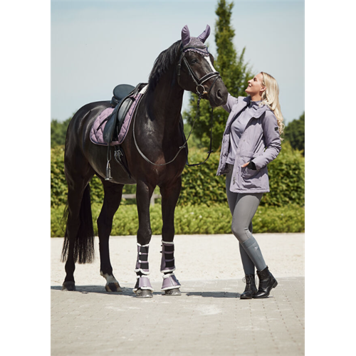 Zateplená dámská bunda Horze Jadine, fialková - vel. 38 Bunda dámská Horze Jadine, fialková, 38