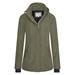 Nepromokavá dámská bunda HV Polo Champion, olivová - vel. M - II. jakost Bunda dámská HV Polo Champion, olivová, vel. MXX
