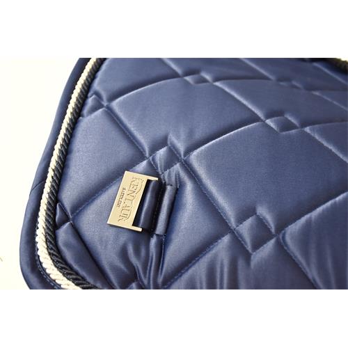 Set podsedlová dečka + čabraka Kentaur, saténový, VS - tmavě modrá Dečka Kentaur