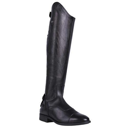 Kožené jezdecké boty QHP Birgit, černé - vel. 40 Boty jezdecké QHP Birgit, černé, vel. 40