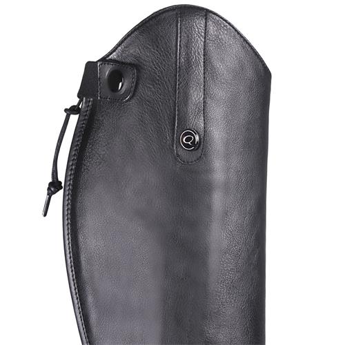 Kožené jezdecké boty QHP Birgit, černé - vel. 40 Boty jezdecké QHP Birgit, černé, vel. 40