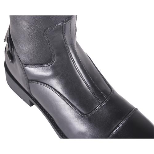 Kožené jezdecké boty QHP Birgit, černé - vel. 40 Boty jezdecké QHP Birgit, černé, vel. 40