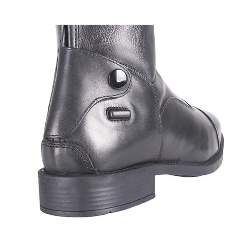 Kožené jezdecké boty QHP Birgit, černé - vel. 40 Boty jezdecké QHP Birgit, černé, vel. 40