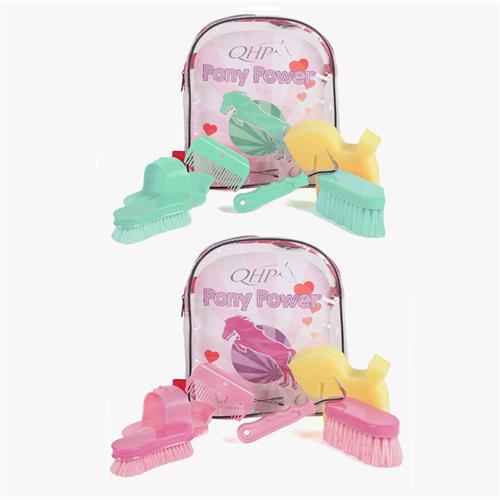 Sada čištění pro děti QHP, batoh - růžový Sada čištění pro děti QHP batoh, růžový