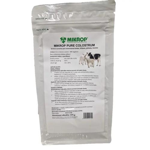 Colostrum Mikrop Pure, pro mláďata, 375g Colostrum Mikrop Pure, pro mláďata, 375g