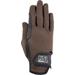 Jezdecké rukavice USG Malibu, hnědo-černé - vel. XL Rukavice jezdecké USG Malibu, hnědo-černé
