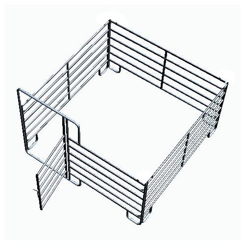 Mobilní box z TEXAS panelů 3x3m Mobilní box z TEXAS panelů 3x3m