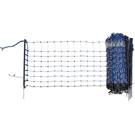 Síť proti vydrám, výška 50 cm, dva hroty, modro - bílá, 50 m