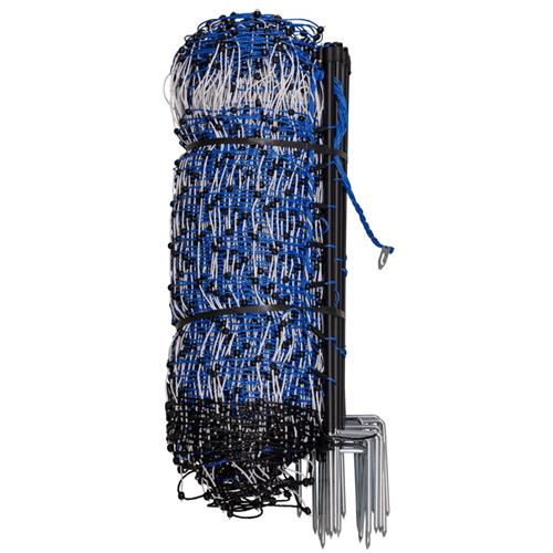 Síť proti vydrám, výška 50 cm, dva hroty, modro - bílá, 50 m Síť proti vydrám, výška 50 cm, dva hroty, modro - bílá, 50 m