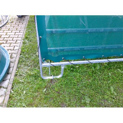 Mobilní přístřešek STANDARD 3 x 3 m (bez ohradních panelů) Ilustrační foto