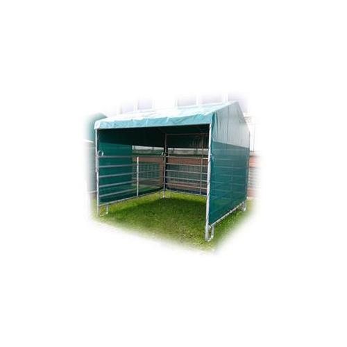 Mobilní přístřešek STANDARD 3 x 3 m (bez ohradních panelů) Ilustrační foto