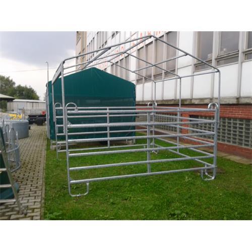 Mobilní přístřešek STANDARD 3 x 3 m (bez ohradních panelů) Ilustrační foto