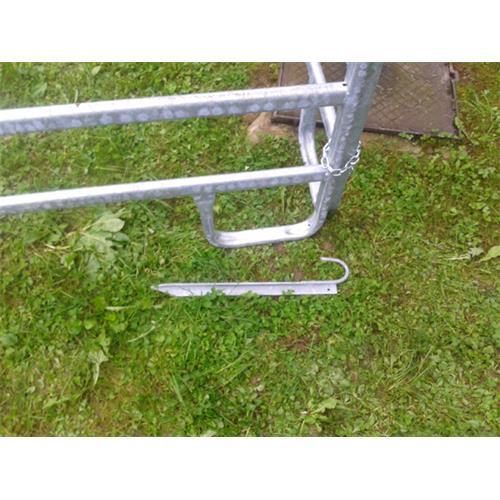 Mobilní přístřešek pro koně, skot nebo ovce 3 x 3 m. Ilustrační foto