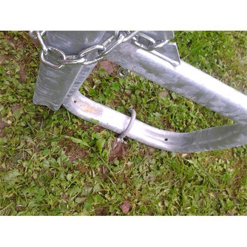 Mobilní přístřešek pro koně, skot nebo ovce 3 x 3 m. Ilustrační foto