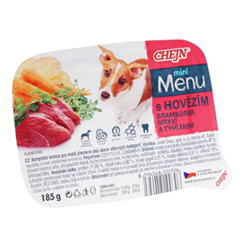 Masová vanička pro psy Chejn Mini Menu