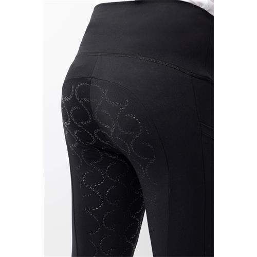 Dětské jezdecké legíny Horze Gillian, černé - vel. 158/164 Legíny dětské Horze Gillian, černé, 158/164