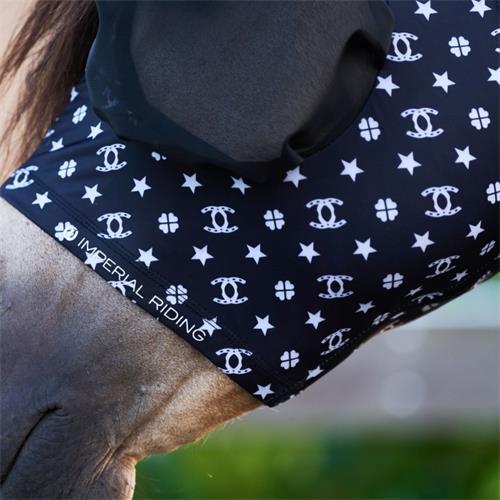 Maska proti hmyzu IRH SS 25, černá s potiskem - vel. X-Full Maska proti mouchám IRH SS 25, černá s potiskem, X-Full