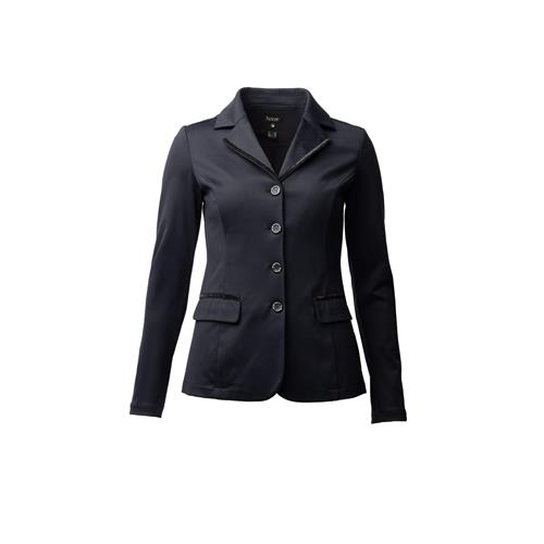 Dámské jezdecké sako Horze Ada Glimmer S/S 2025, černé - vel. 36 Sako Horze Ada Glimmer SS25, černá, vel. 36