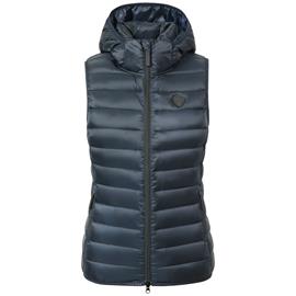 Dámská vesta Covalliero AW 2025/26 Quilted, modrá