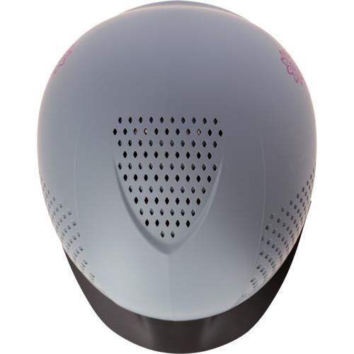 Jezdecká bezpečnostní přilba Covalliero Beauty 2.0, šedá, vel. 48-51 cm Jezdecká bezpečnostní přilba Covalliero Beauty 2.0, šedá, vel. 48-51 cm