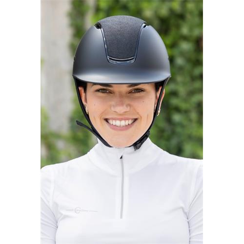 Jezdecká přilba Covalliero Eclipse Matt, černá - vel. 56-58 cm Přilba Covalliero Eclipse Matt, černá, vel. 56-58 cm