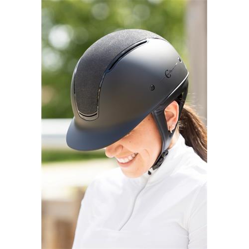 Jezdecká přilba Covalliero Eclipse Matt, černá - vel. 56-58 cm Přilba Covalliero Eclipse Matt, černá, vel. 56-58 cm