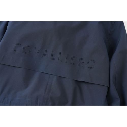 Dámský kabát/pláštěnka Covalliero, SS 26, modrý - vel. XS Kabát dámský Covalliero SS 2026, modrý, vel. XS