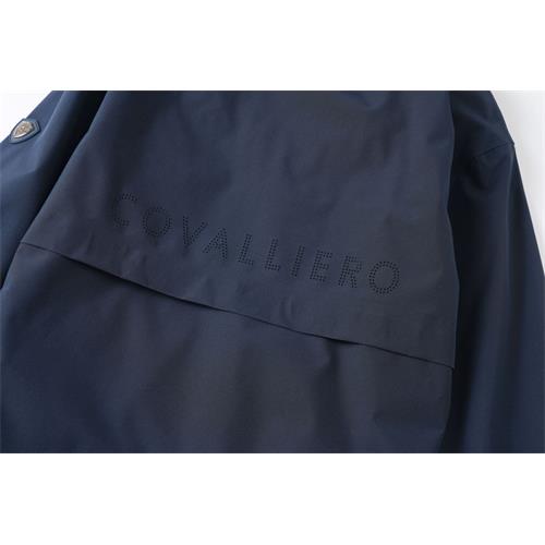 Dámský kabát/pláštěnka Covalliero, SS 26, modrý - vel. XXL Kabát dámský Covalliero SS 2026, modrý, vel. XXL